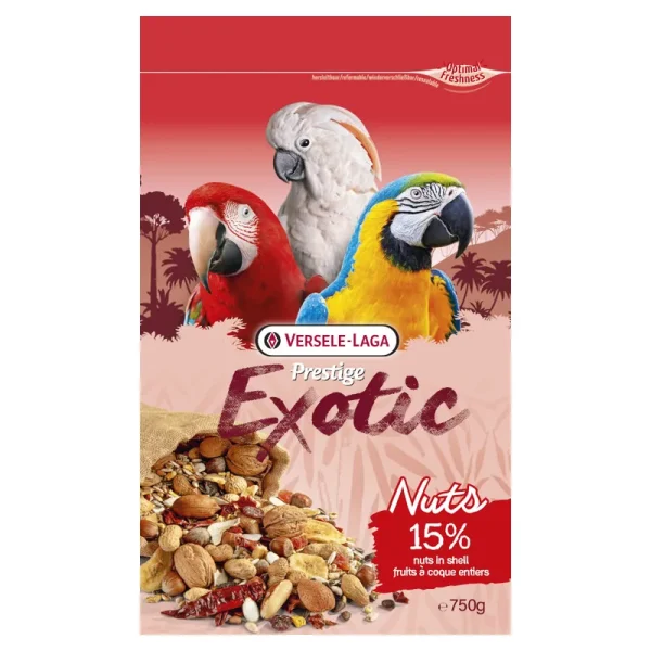 Versele-Laga Prestige Parrots Exotic Nuts